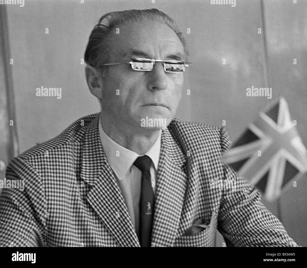 Sir Stanley Matthews, giocatore di calcio Foto Stock