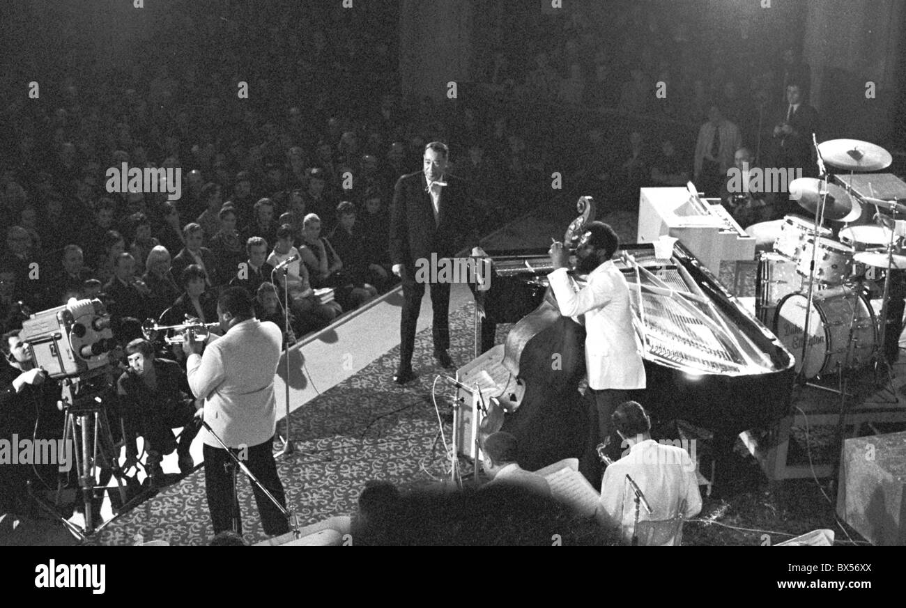 Duke Ellington, musicista jazz composer, Praga Foto Stock