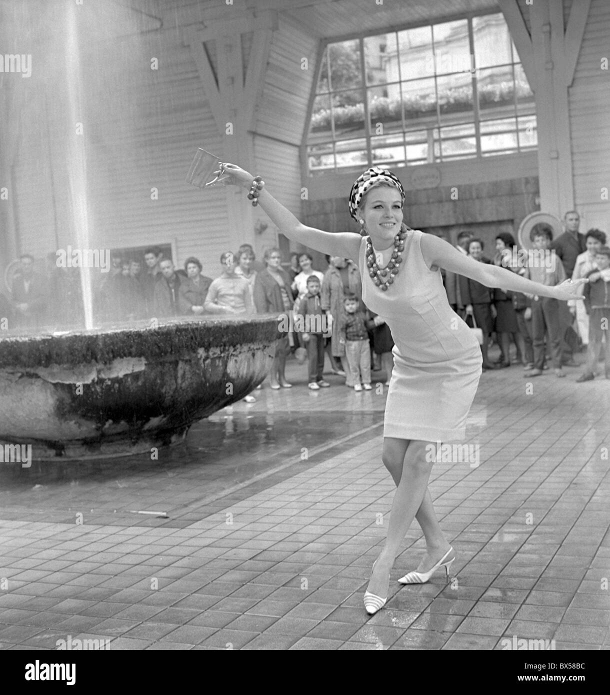 L'attrice Olga Schoberova Foto Stock