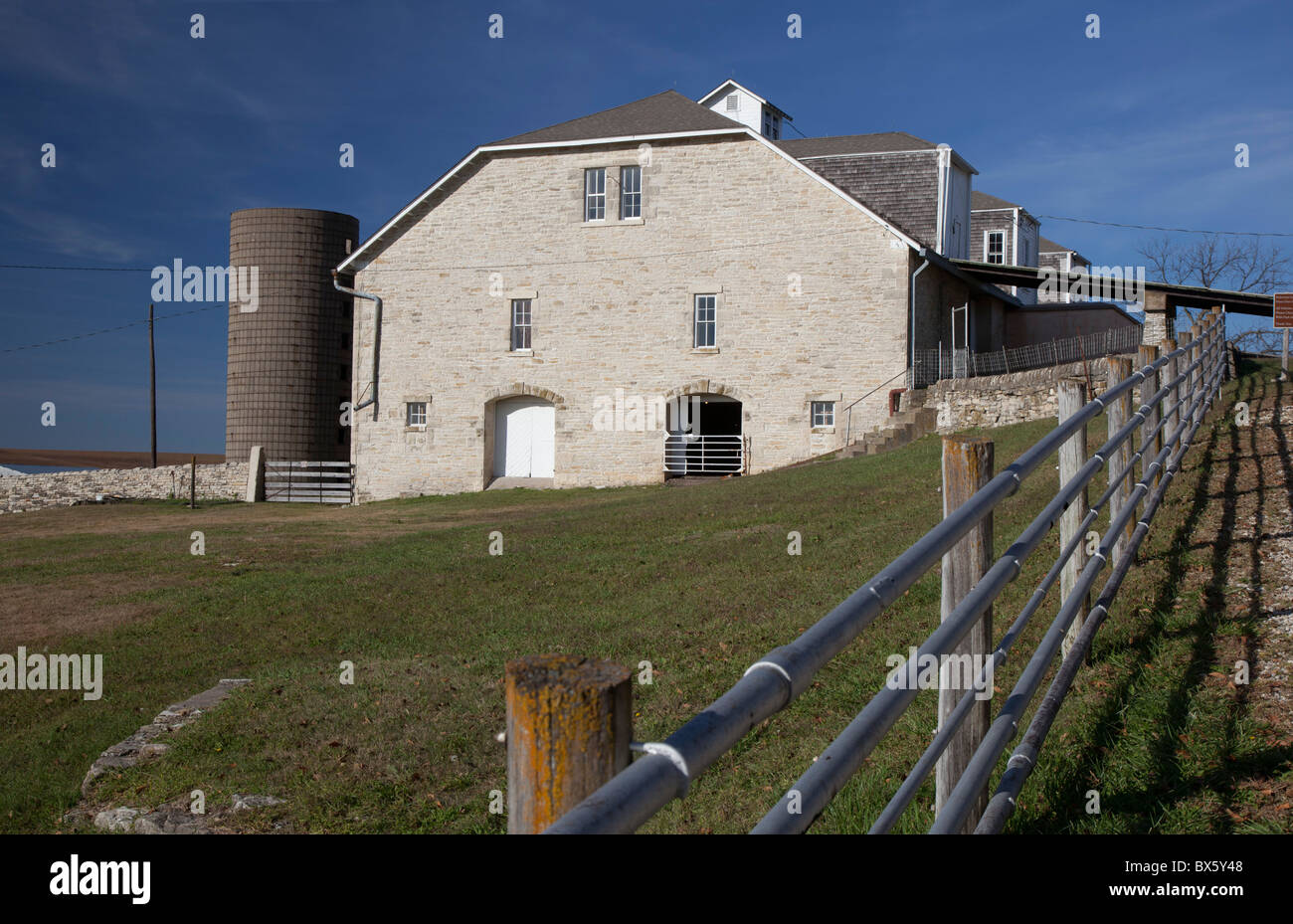 Tallgrass Prairie National Preserve Foto Stock