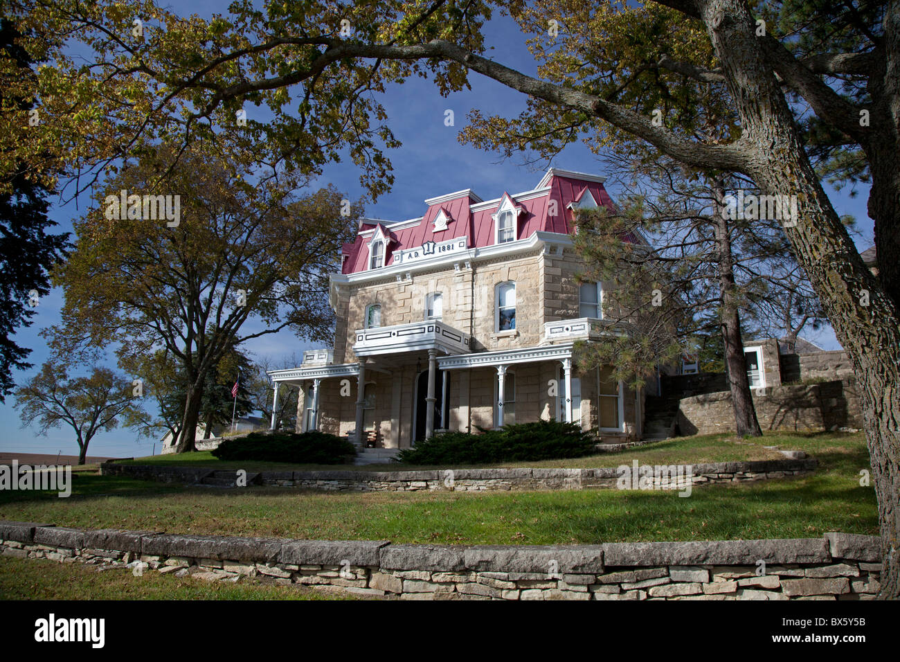 Tallgrass Prairie National Preserve Foto Stock