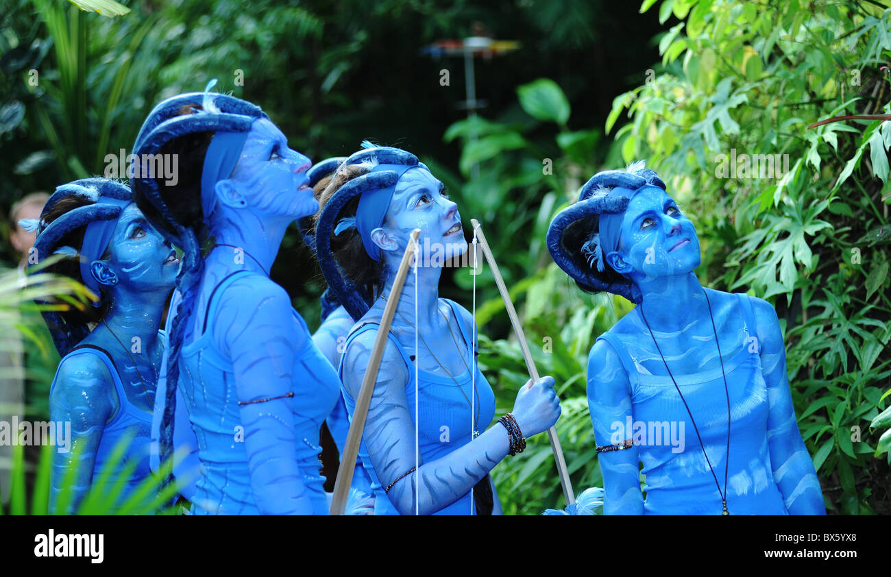 Avatar Blu-ray Disc e DVD di avvio Foto Stock