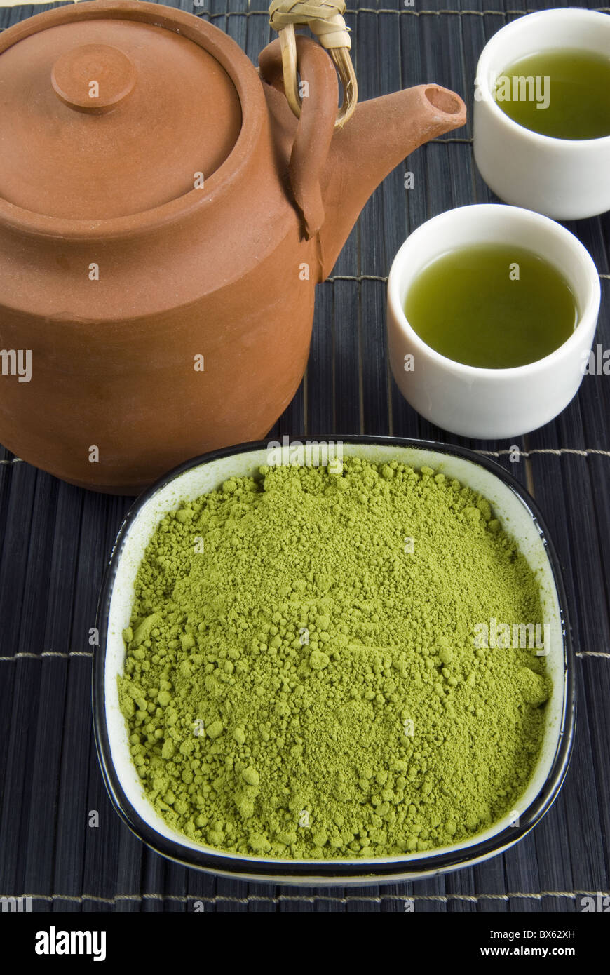 Giapponese del tè Matcha, Giappone, Asia Foto Stock