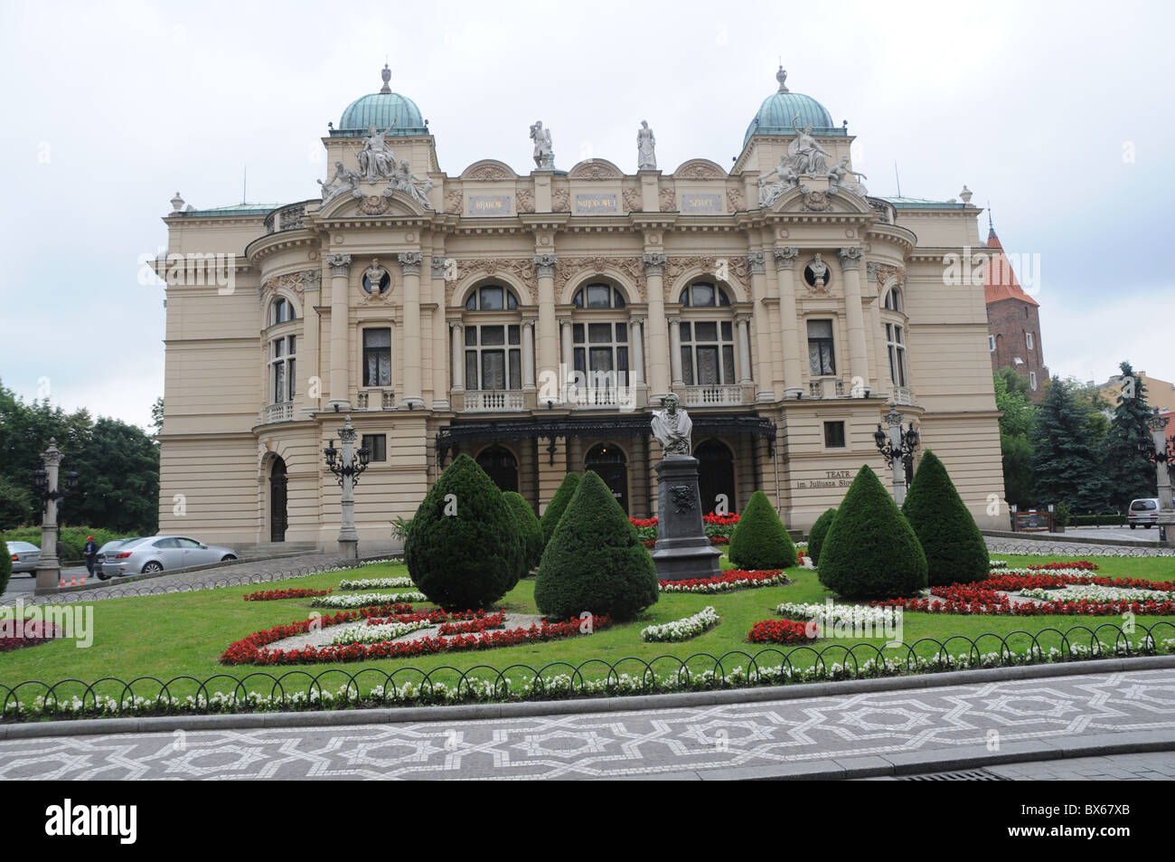 Cracovia città vecchia costruzione in Polonia Foto Stock