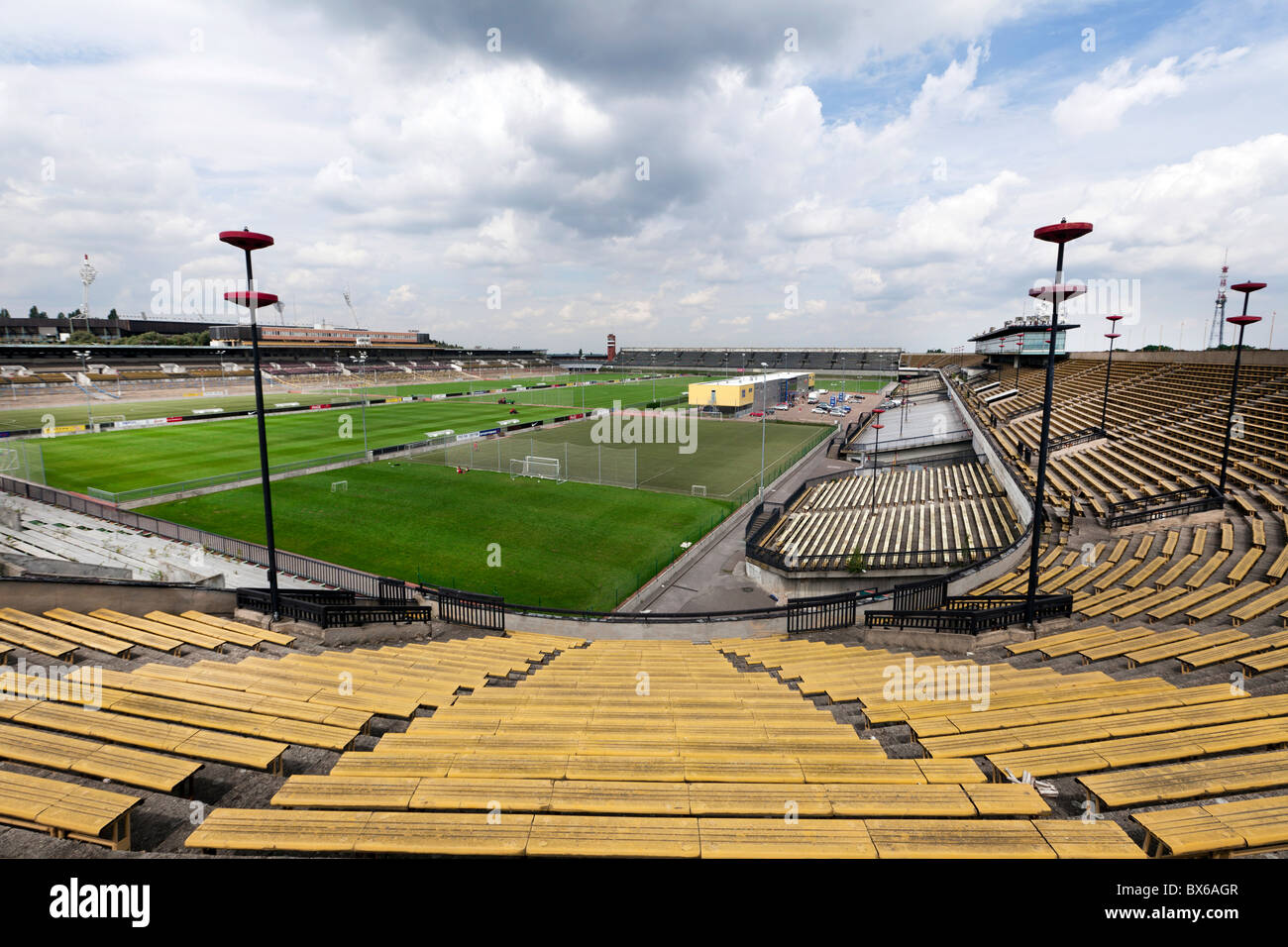 Lo stadio di Strahov a Praga Foto Stock