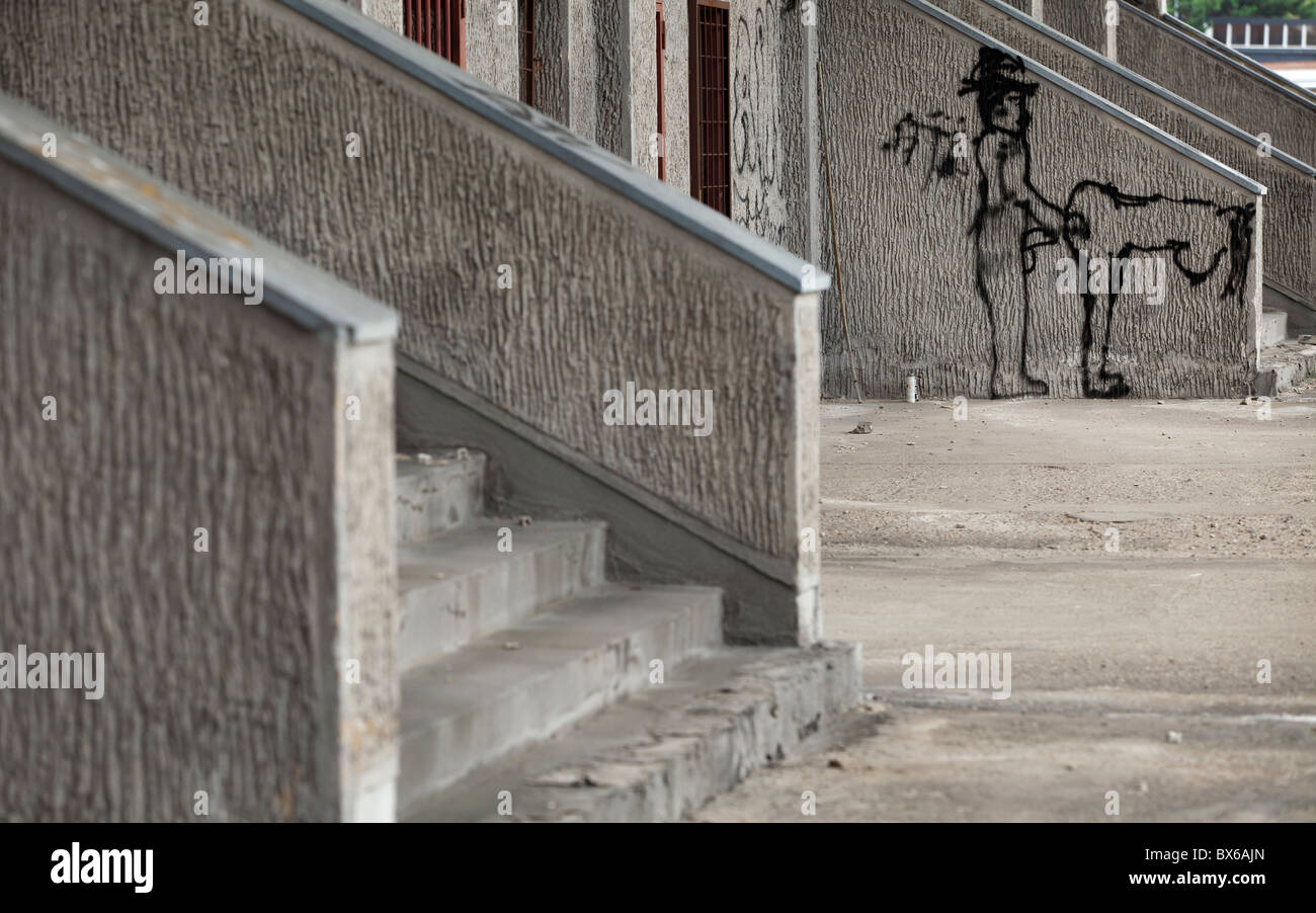Lo stadio di Strahov a Praga Foto Stock