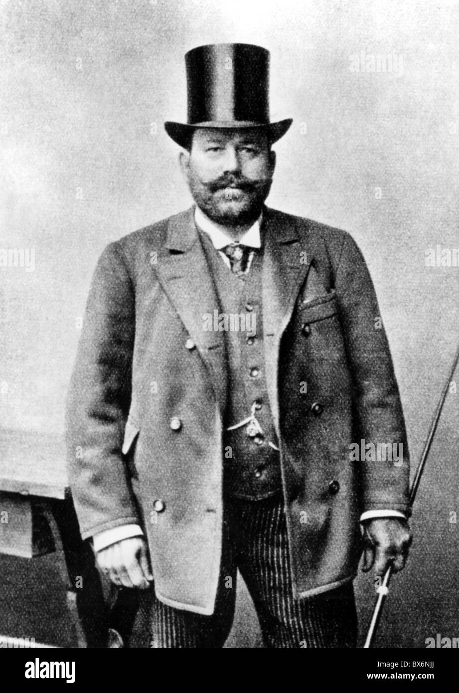 Bratfisch, Josef, 26.8.1847 - 16.12.1892, Coachman viennese, a mezza lunghezza, circa 1888, , Foto Stock