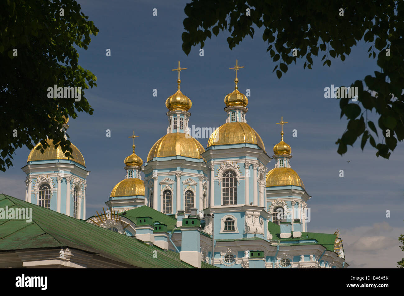 La Chiesa di San Nicola a San Pietroburgo Russia Foto Stock