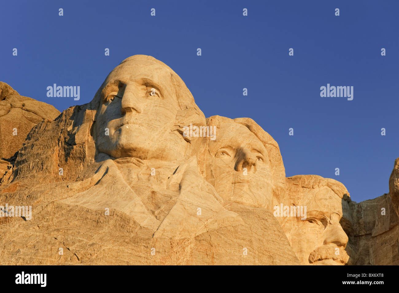 Mount Rushmore National Memorial, il Dakota del Sud, STATI UNITI D'AMERICA Foto Stock