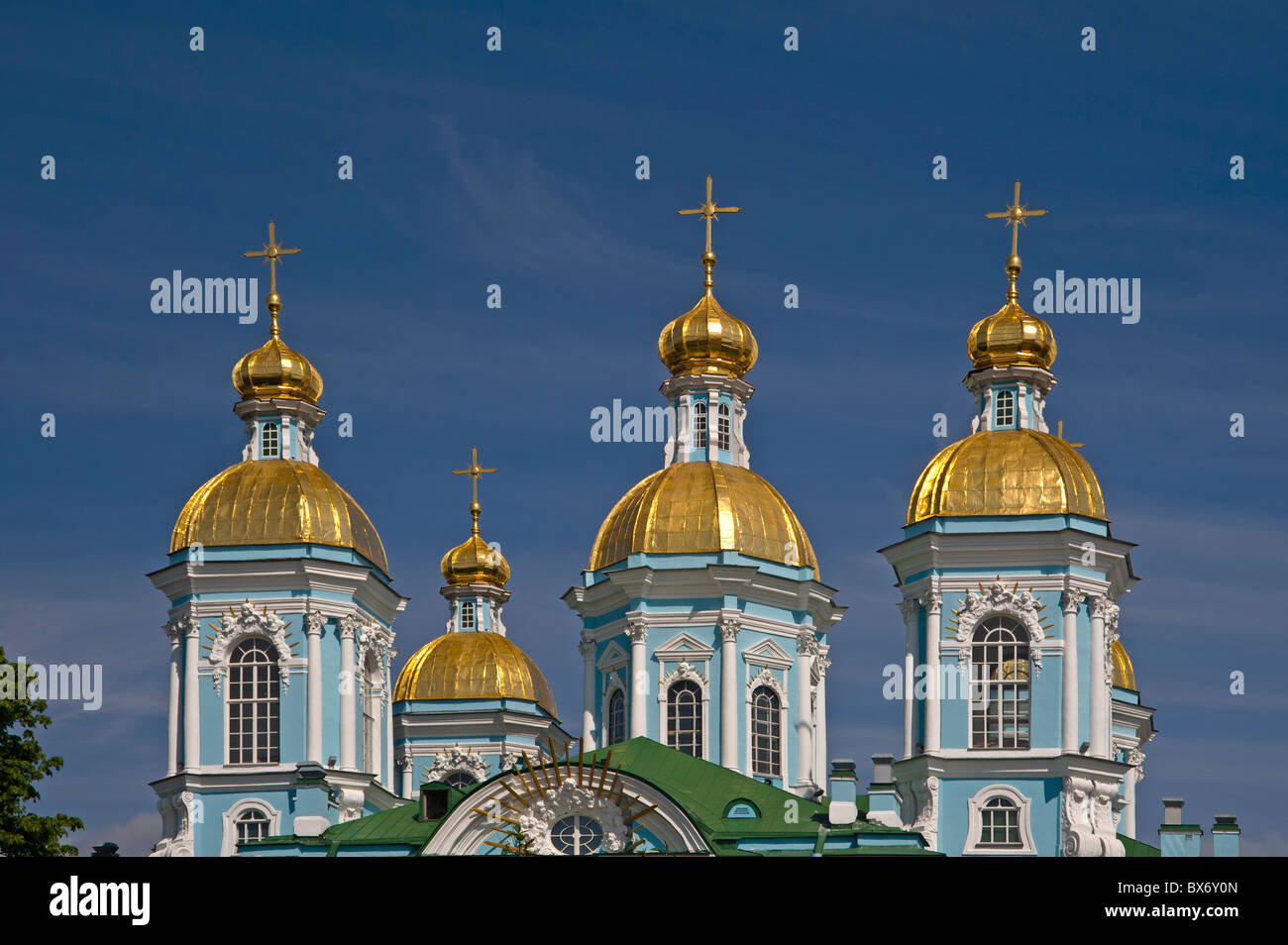 La Chiesa di San Nicola a San Pietroburgo Russia Foto Stock