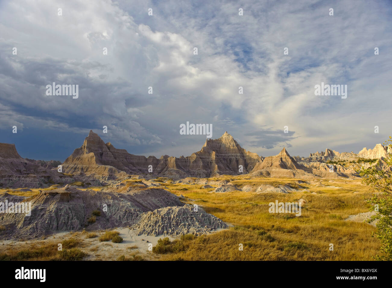 Parco nazionale Badlands, Dakota del Sud, STATI UNITI D'AMERICA Foto Stock