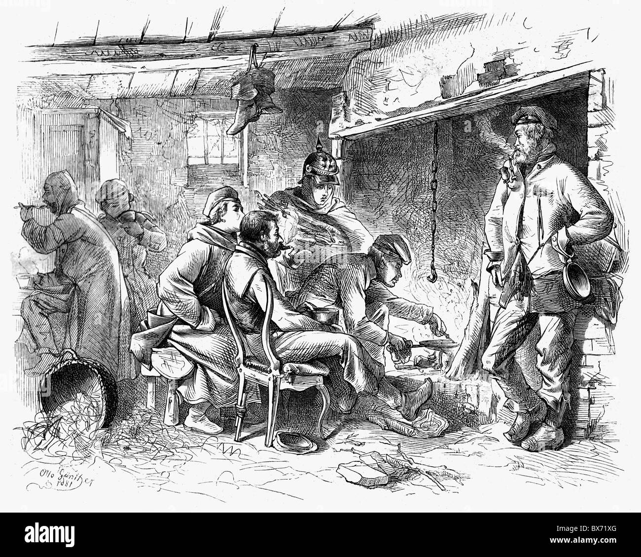 Eventi, seconda guerra dello Schleswig 1864, diritti-aggiuntivi-clearences-non disponibile Foto Stock