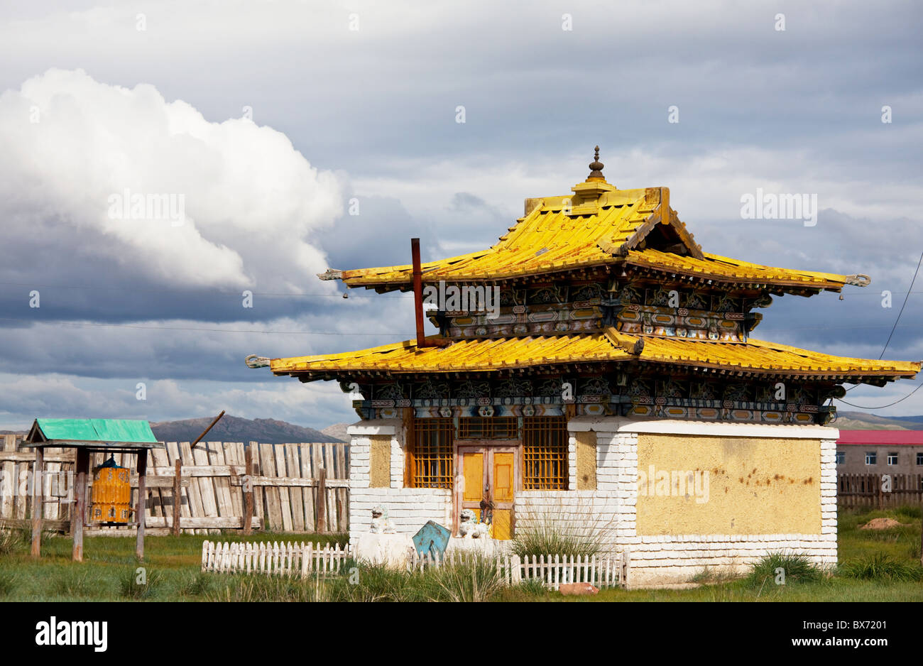 Tempio buddista in Mongolia,Moron Foto Stock