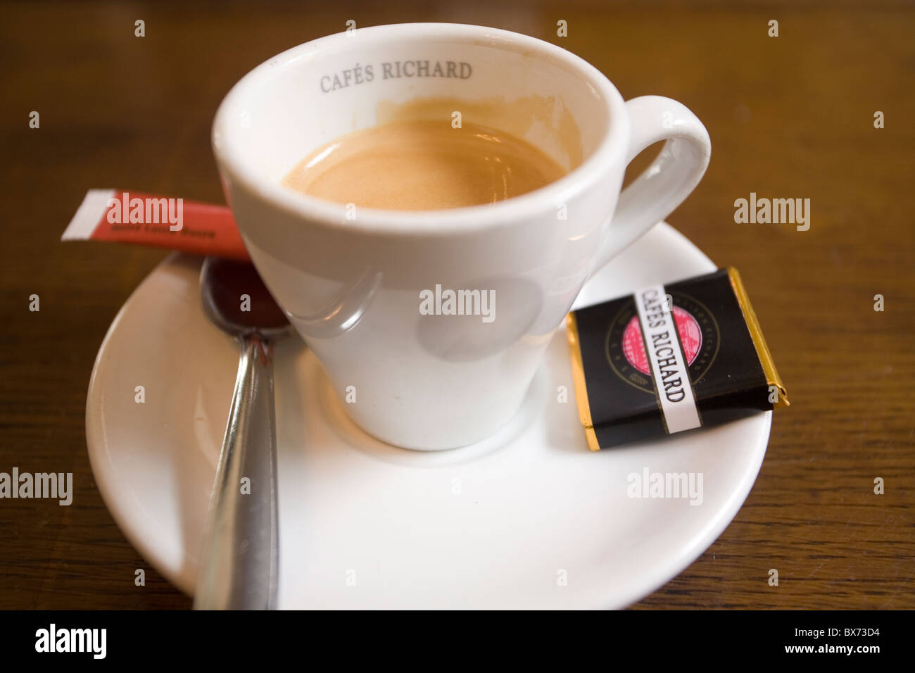 tazza di caffè espresso Foto Stock