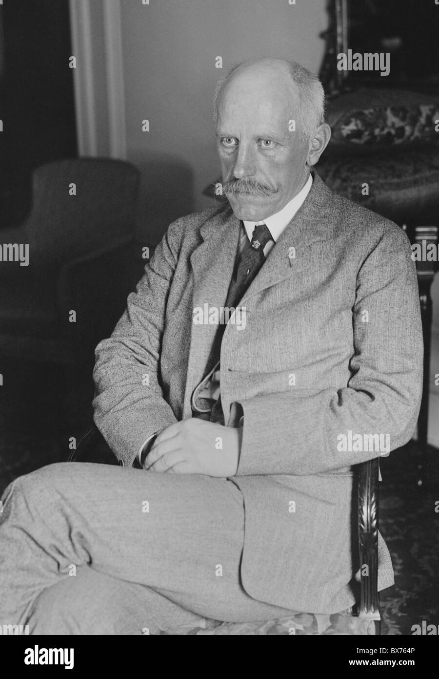 Foto ritratto circa 1920s di artico norvegese explorer, scienziato, diplomatico e umanitario Fridtjof Nansen (1861 - 1930). Foto Stock