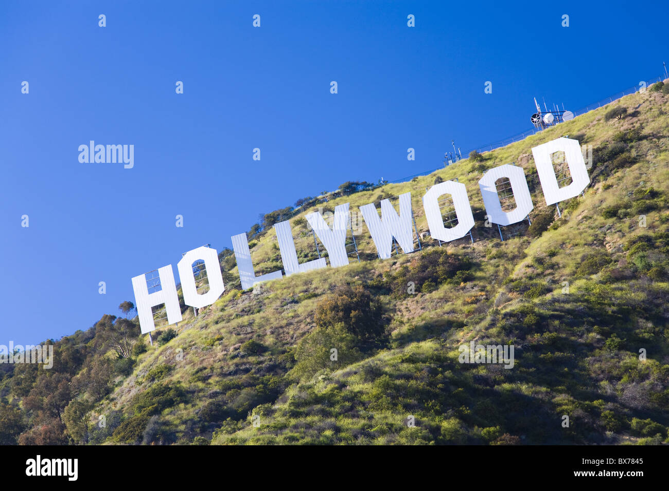 Hollywood Sign, Los Angeles, California, Stati Uniti d'America, America del Nord Foto Stock