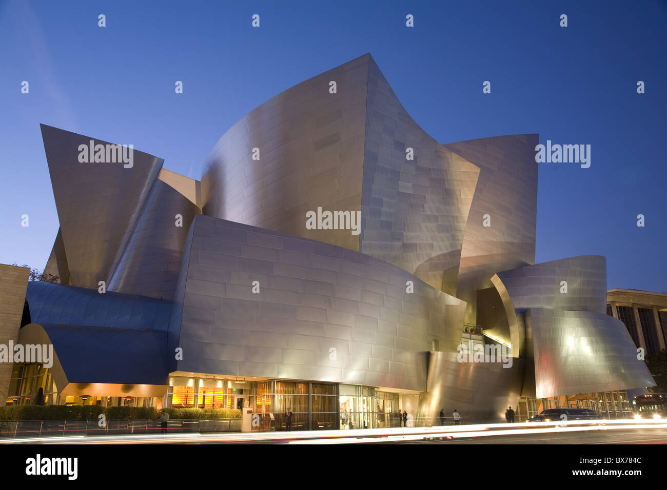 Disney Concert Hall, progettato da Frank Gehry, Los Angeles, California, Stati Uniti d'America, America del Nord Foto Stock