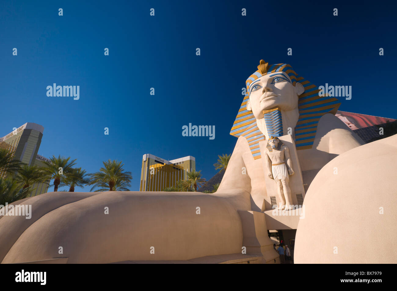 Il Luxor Hotel e Casinò di Las Vegas, Nevada, Stati Uniti d'America, America del Nord Foto Stock