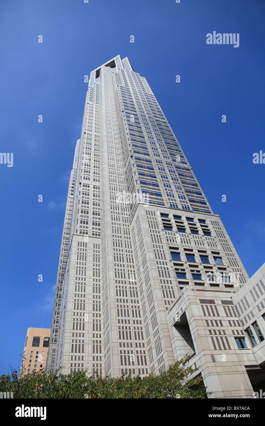 Tokyo Metropolitan Government Office edifici, Tokyo, Giappone, Asia Foto Stock