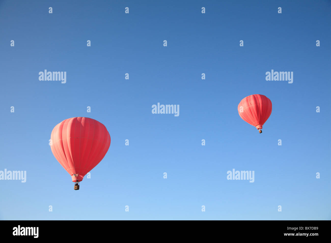 I palloni ad aria calda, Los Lunas, Nuovo Messico, STATI UNITI D'AMERICA Foto Stock