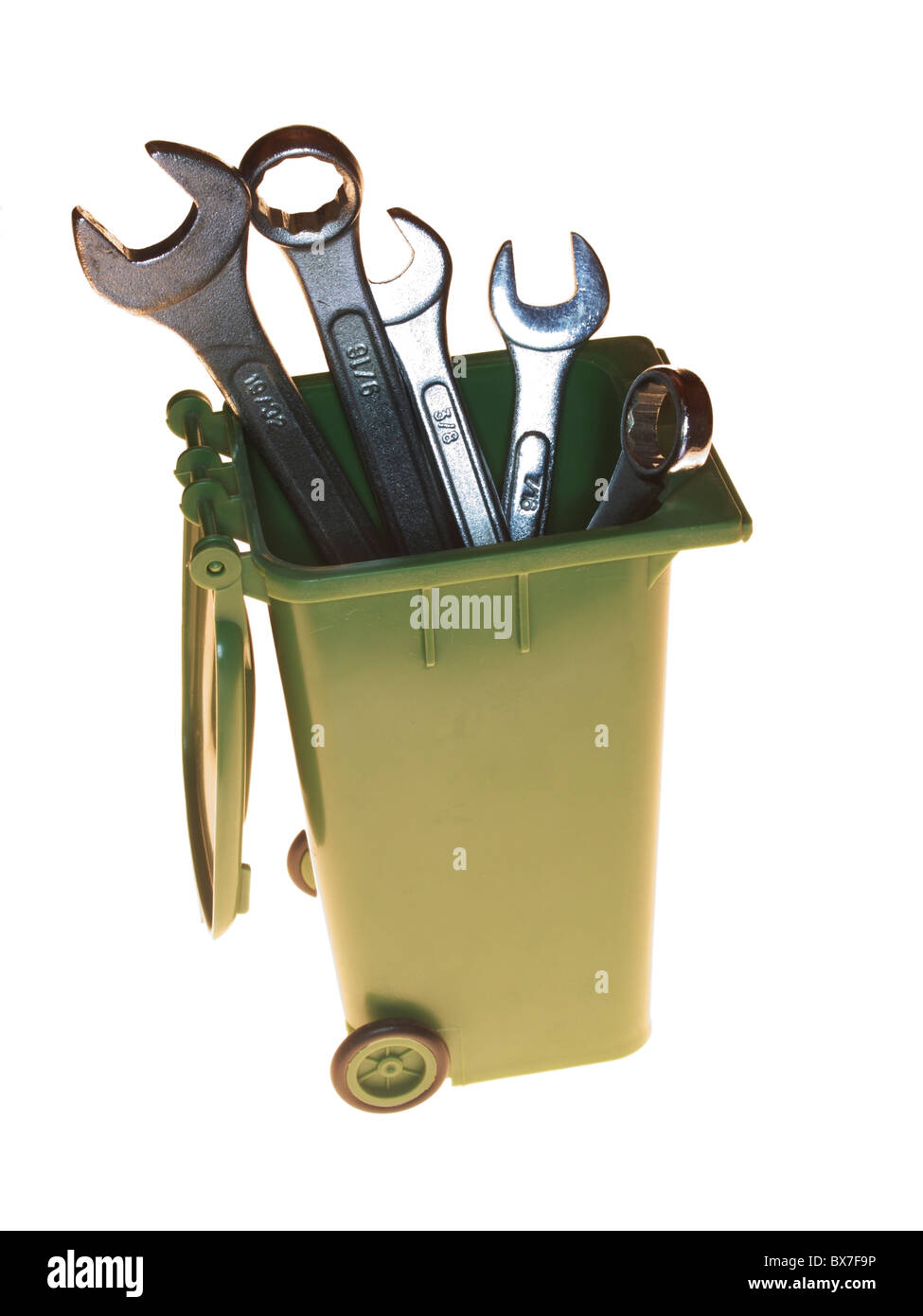 metrica di andare Foto Stock