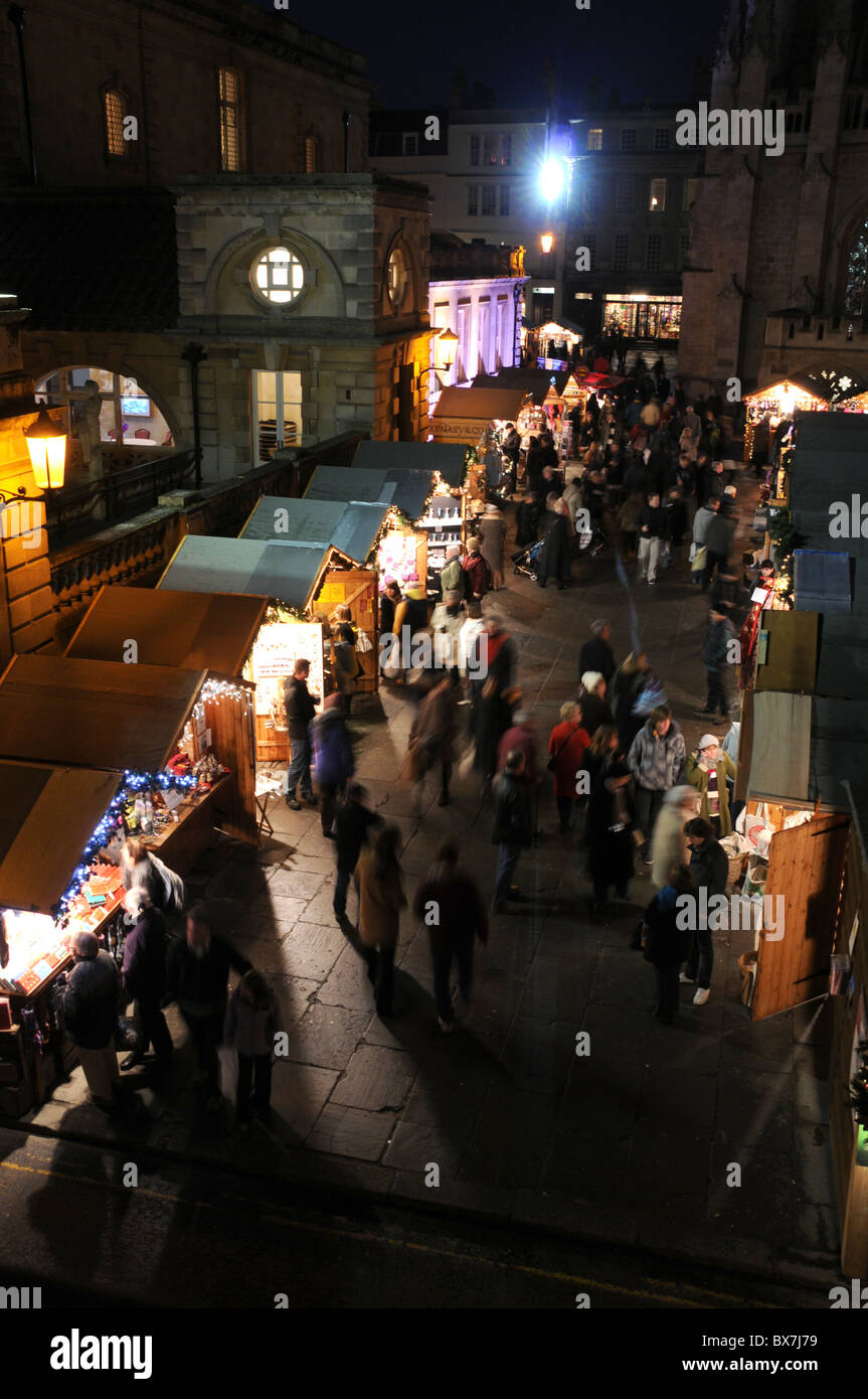 Vasca da bagno il mercato di Natale 09 dicembre 2010 Foto Stock