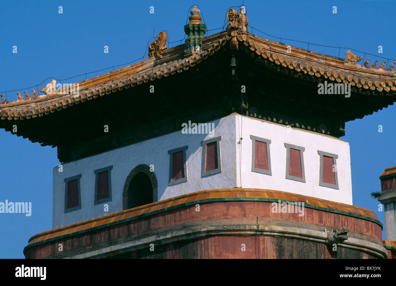 Tempio buddista Puning Si in Chengde, Patrimonio Mondiale Foto Stock