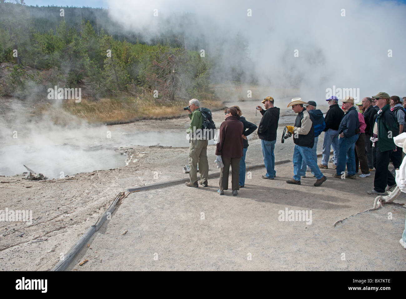 Parco Nazionale di Yellowstone Foto Stock