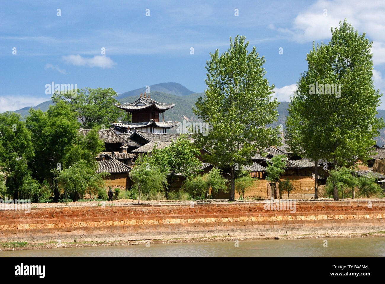 Edifici storici di Shaxi, Jiangsu, Cina Foto Stock