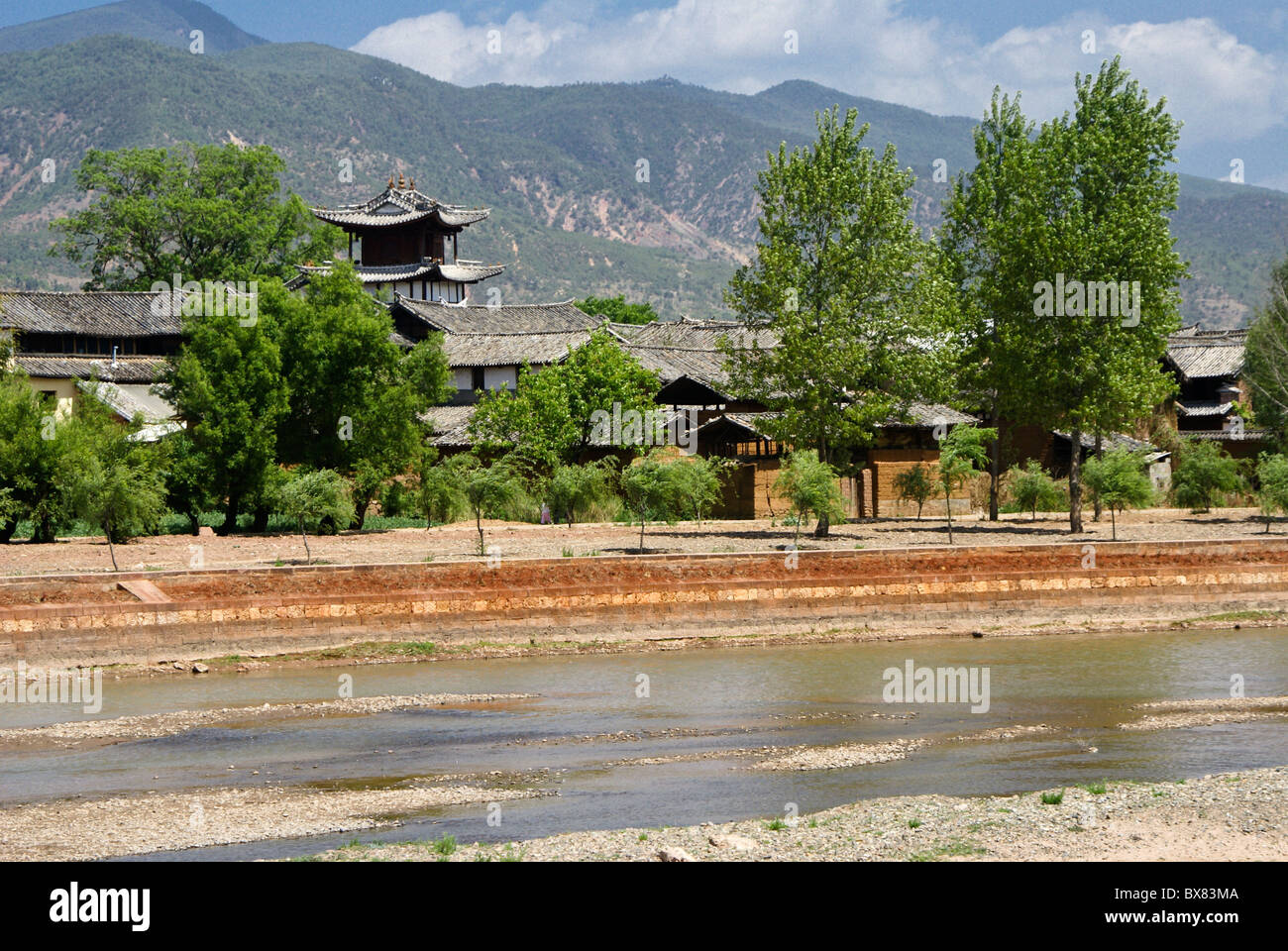 Edifici storici di Shaxi, Jiangsu, Cina Foto Stock