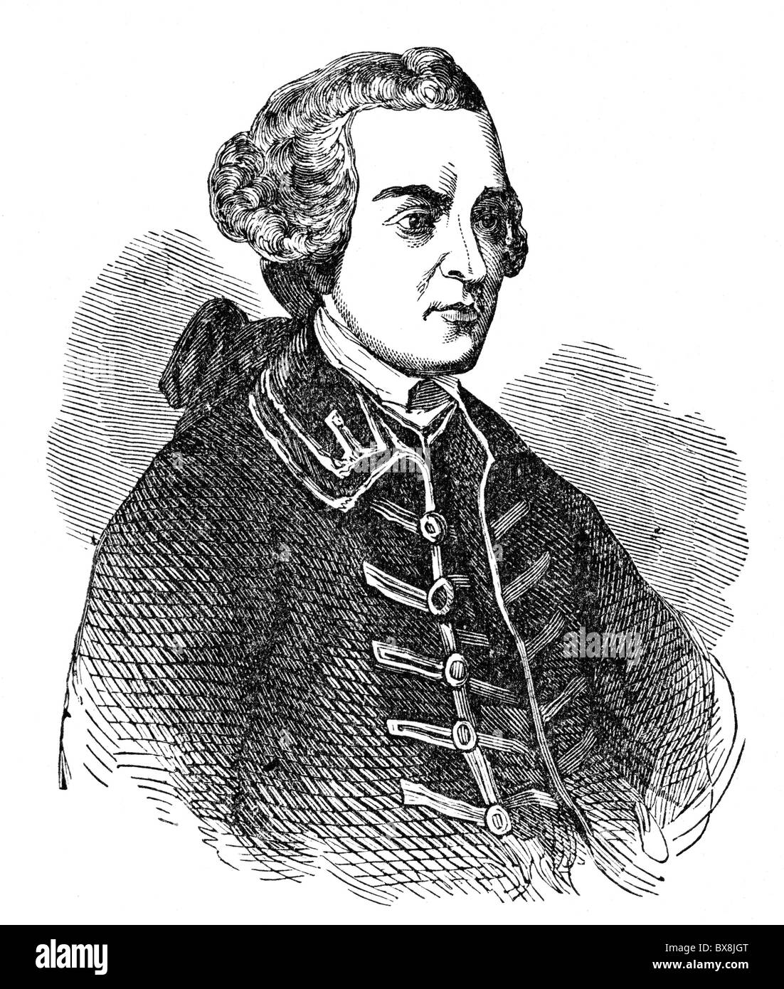 Hancock, John, 23.1.1737 - 8.10.1793, politico americano, Presidente del Congresso continentale 24.5.1775 - 31.10.1777, , Foto Stock
