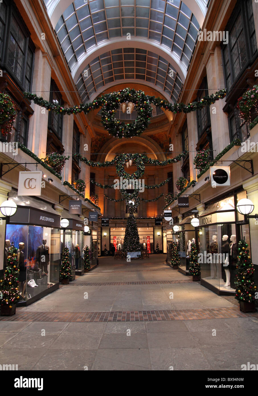 Lo scambio shopping arcade in casa Consiglio, Nottingham, Inghilterra, Regno Unito Foto Stock Lo scambio shopping arcade in casa Consiglio, Nottingham, Inghilterra, Regno Unito Foto Stock