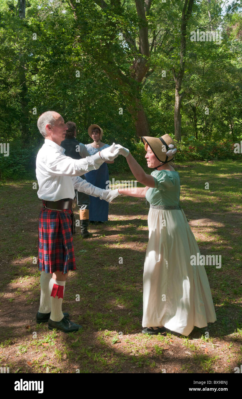 Audubon State Historic Site home di Oakley Plantation c.1806, periodo ballerini Foto Stock