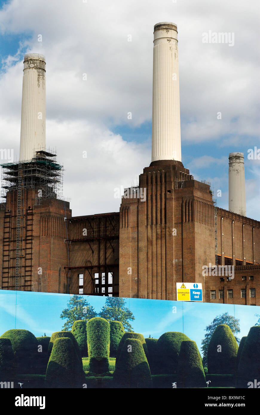 Battersea Power Station Wandsworth South London REGNO UNITO Foto Stock