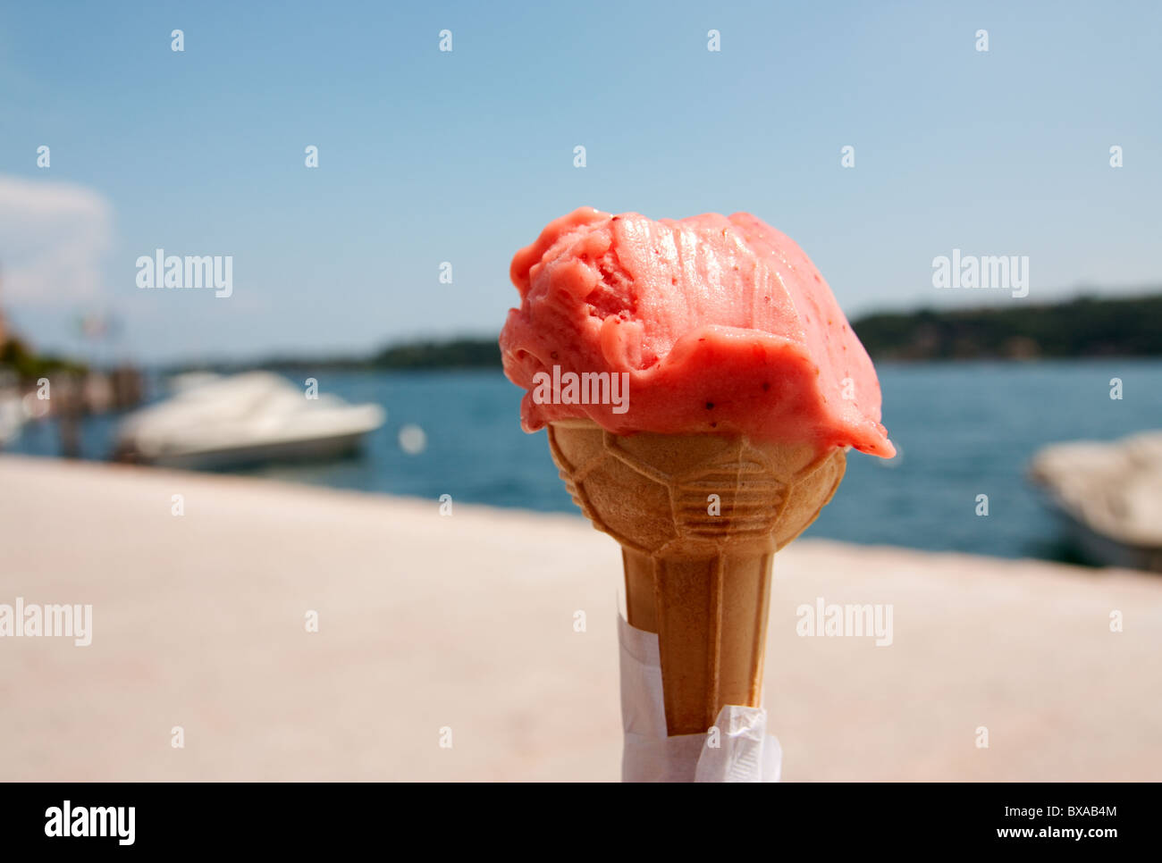 Gelato Italiano Foto Stock