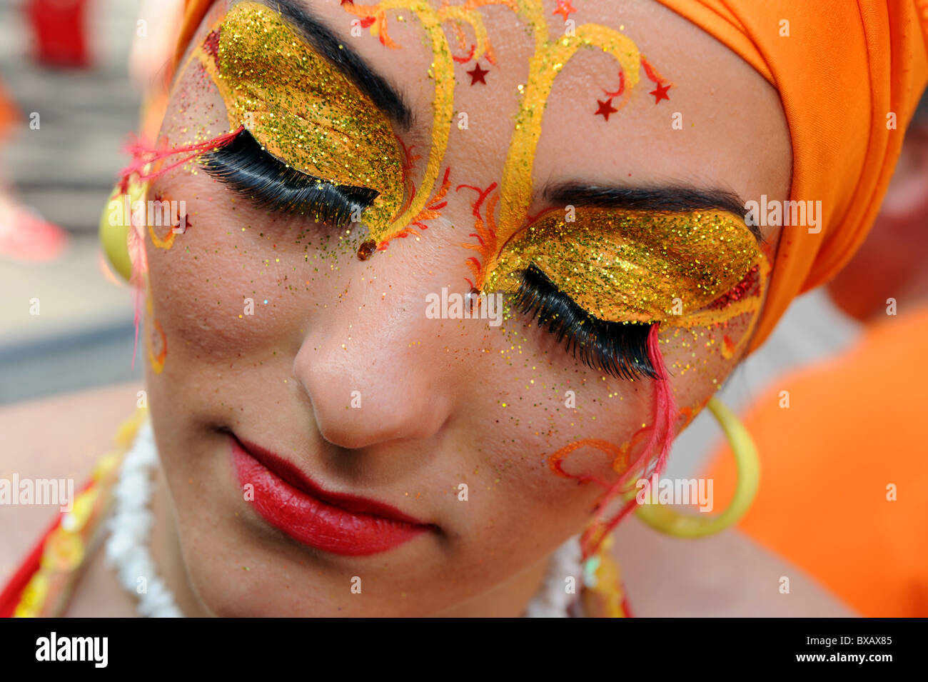 Il Carnevale delle culture 2008 a Berlino-Kreuzberg, Germania Foto Stock