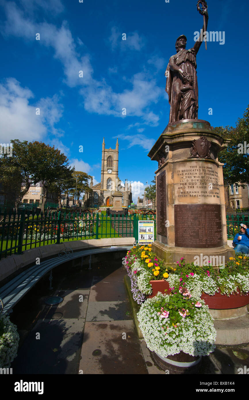 Basilica di San Pietro e St Andrews, centro città, chiesa, Thurso, regione delle Highlands, Scozia, Settembre 2010 Foto Stock