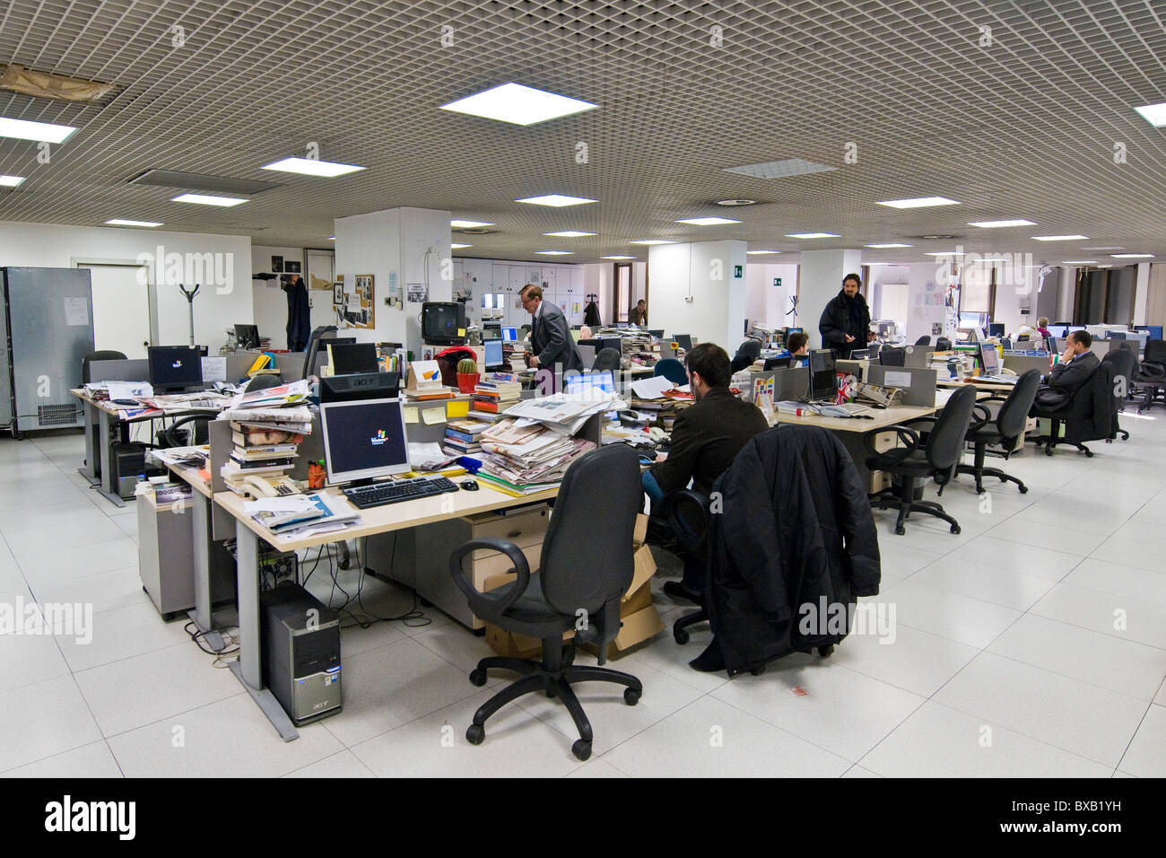 Libero ufficio editoriale, Milano, Italia Foto Stock