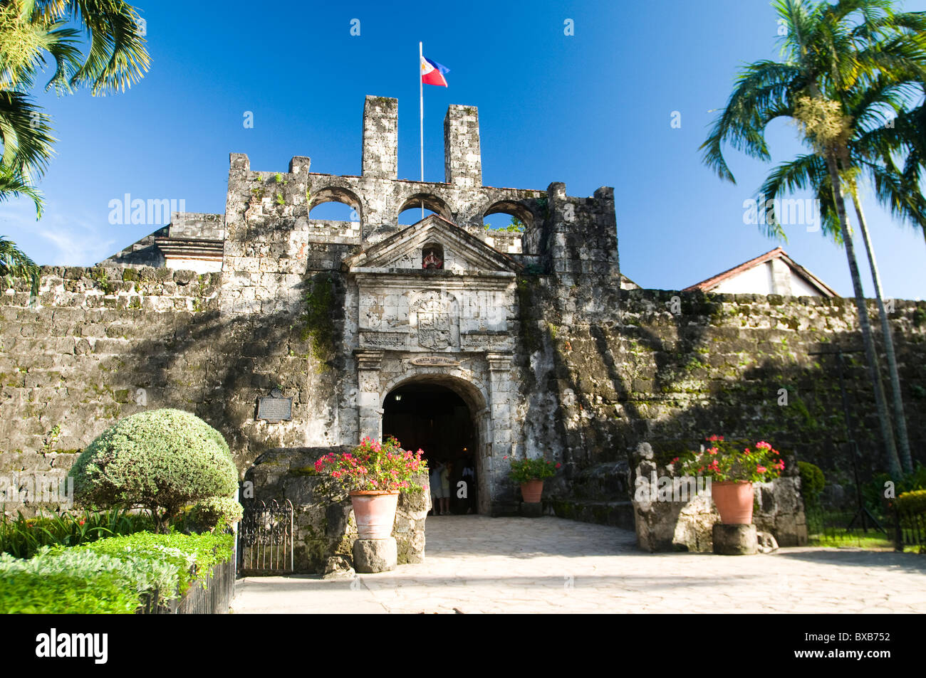 San Pedro fort, Cebu City, Filippine Foto Stock