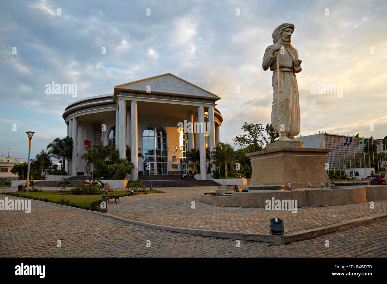 Savorgnan di Brazzà Mausoleo, Brazzaville, Repubblica del Congo, Africa Foto Stock