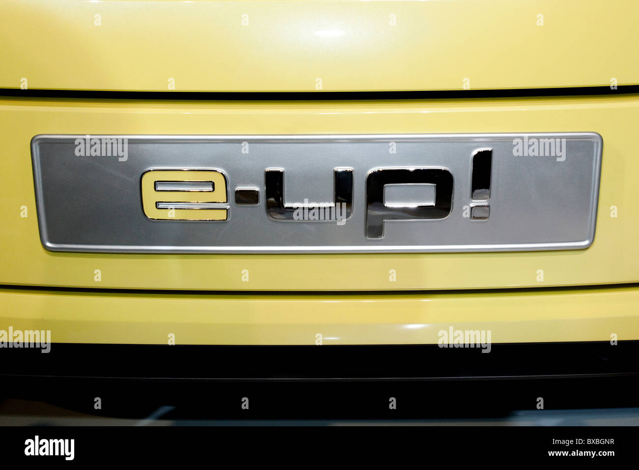 Studio auto elettrica e-up della Volkswagen AG Group al 63. Internationale Automobilausstellung International Motor Show IAA Foto Stock