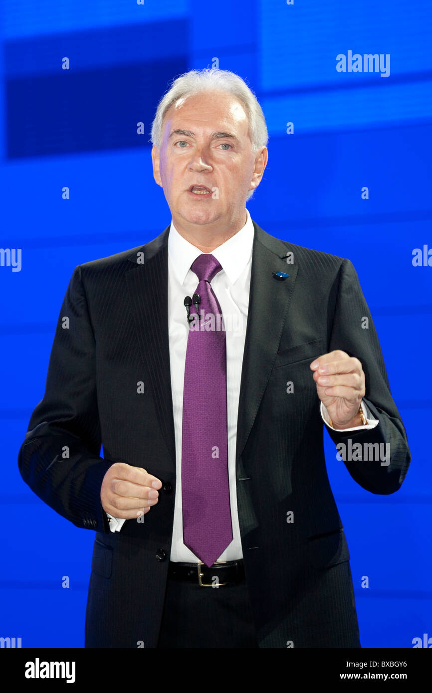 John Fleming, presidente e CEO di Ford Europa, a 63. Internationale Automobilausstellung International Motor Show IAA 2009 Foto Stock