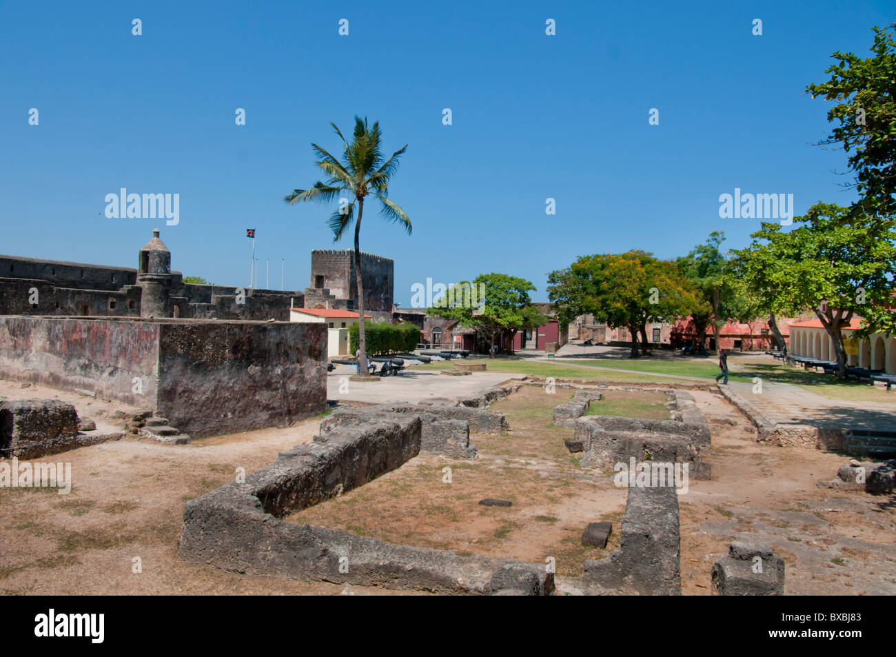 Africa orientale, Kenya Mombasa Fort Jesus Foto Stock
