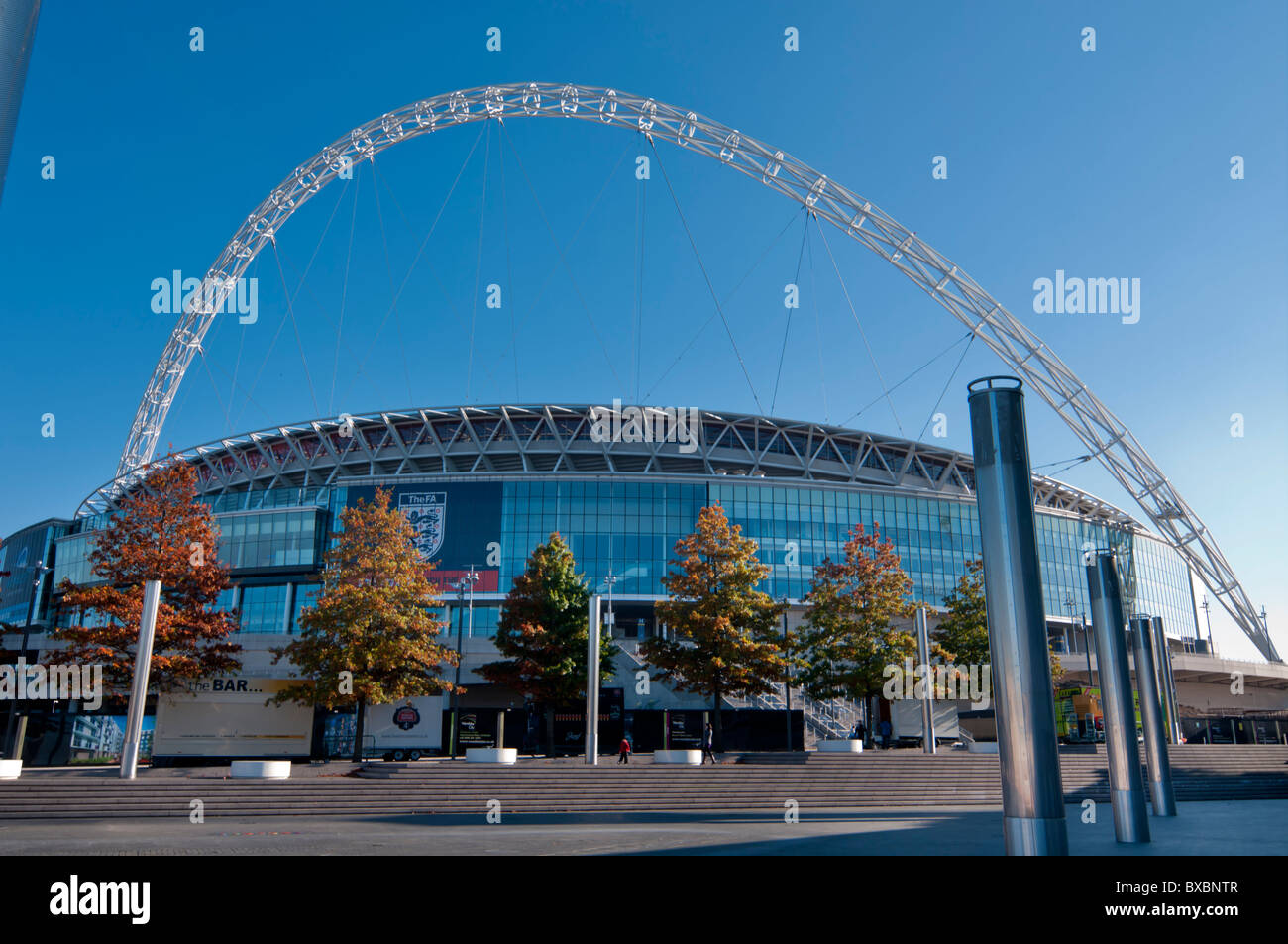 Europa, Regno Unito, Inghilterra, Londra, lo Stadio di Wembley 2010 Foto Stock