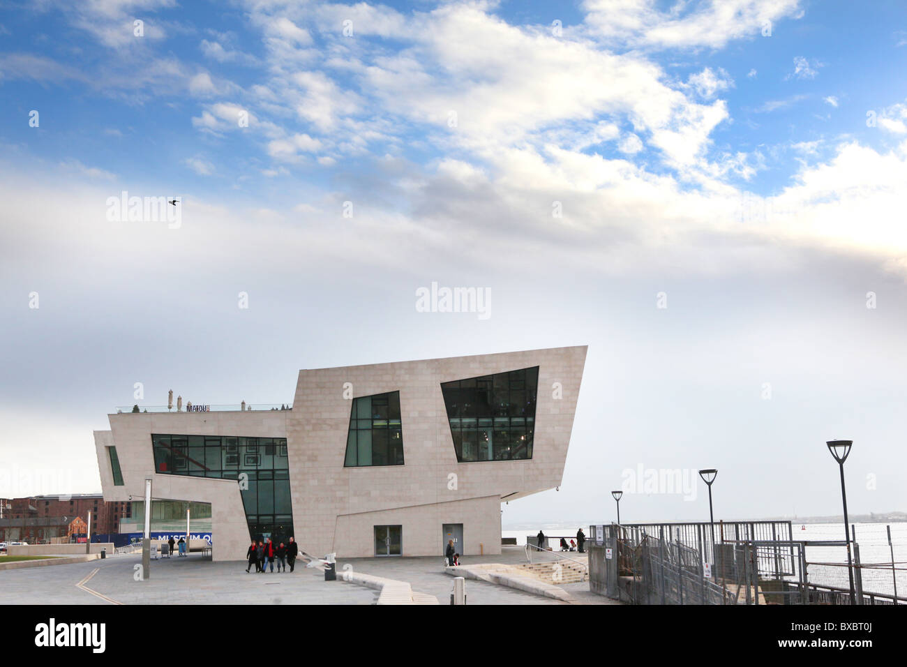 Liverpool Pier Head Ferry Terminal, Foto Stock