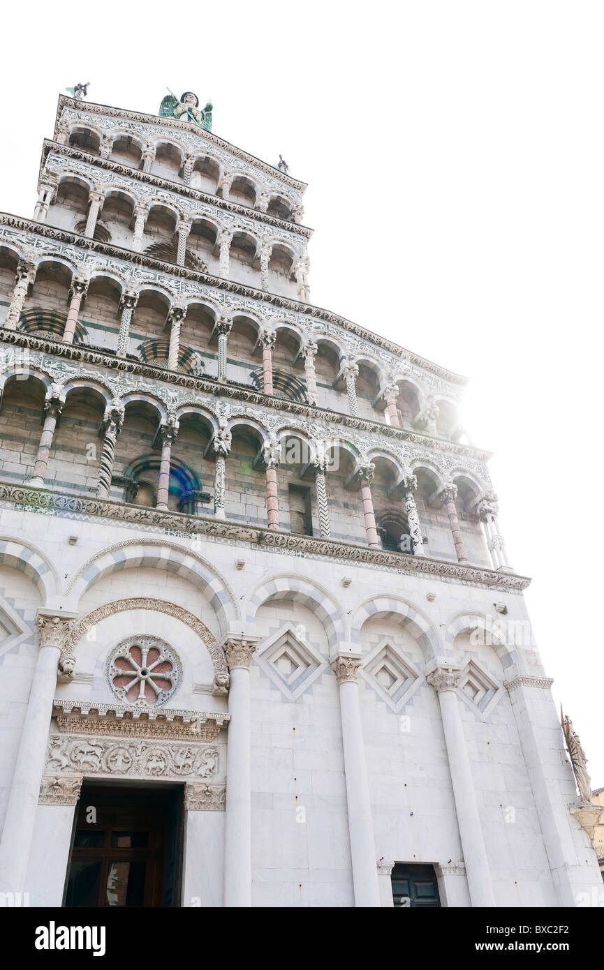 S. Michele Chiesa Lucca Italia Italy Foto Stock