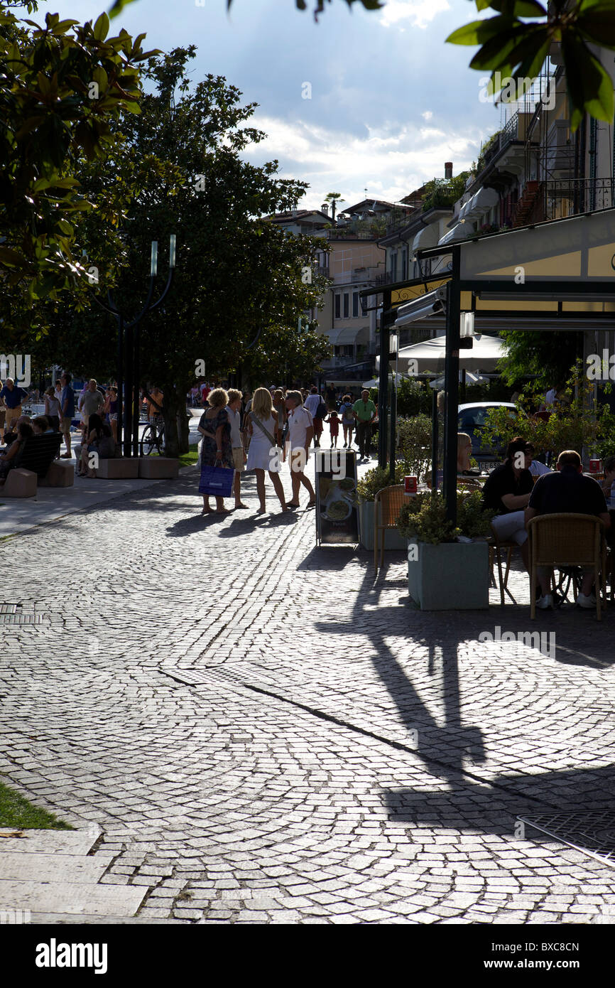 Salo, Lago di Garda, Italia Foto Stock