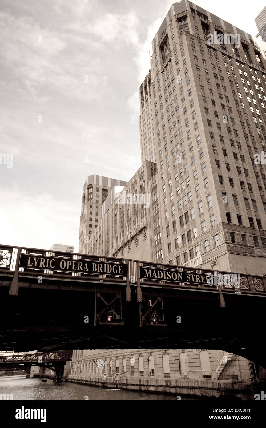 Chicago, Illinois, Stati Uniti d'America Foto Stock