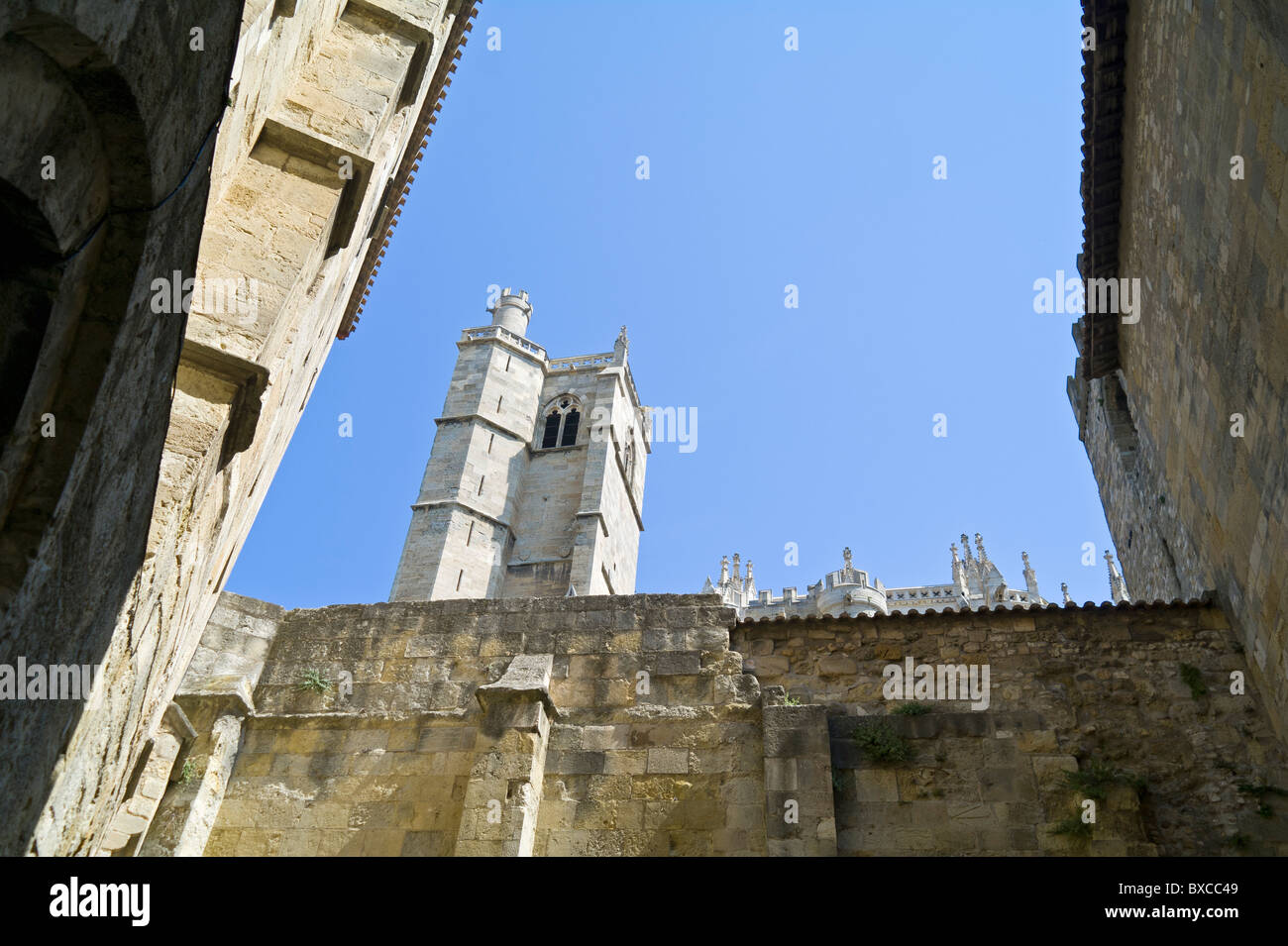 Saint-Just cattedrale in Narbonne Francia Foto Stock