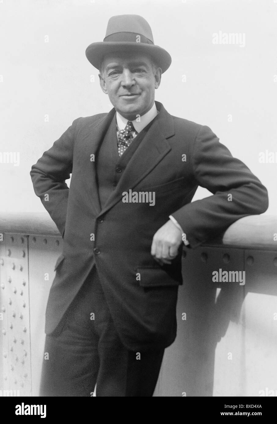 Foto d'epoca circa 1910s del British Antarctic explorer Sir Ernest Henry Shackleton (1874 - 1922). Foto Stock